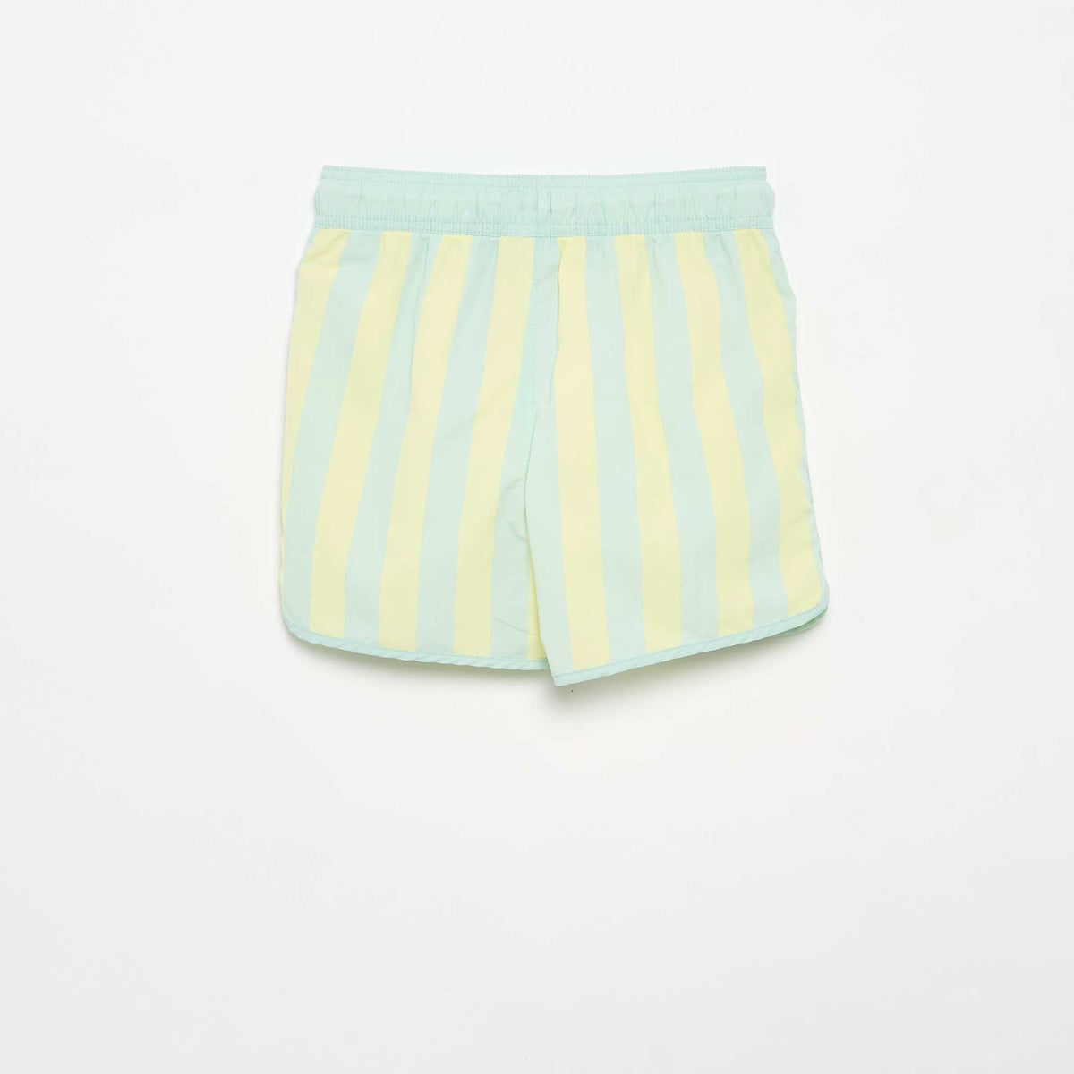 Bermuda de bain rayé JAUNE