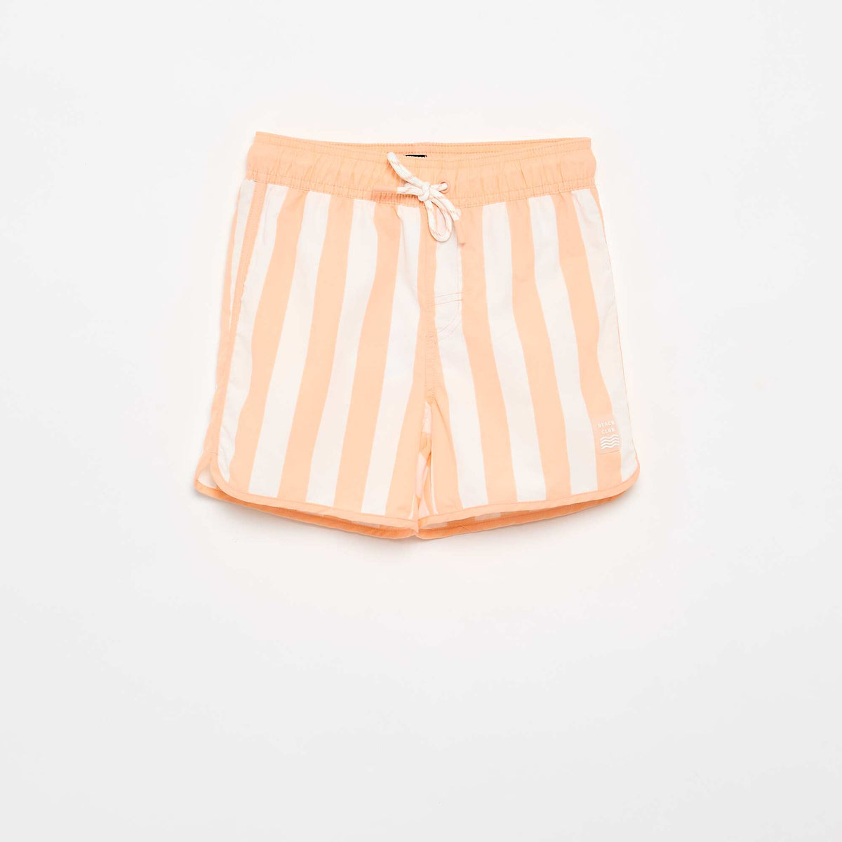 Bermuda de bain rayé ORANGE