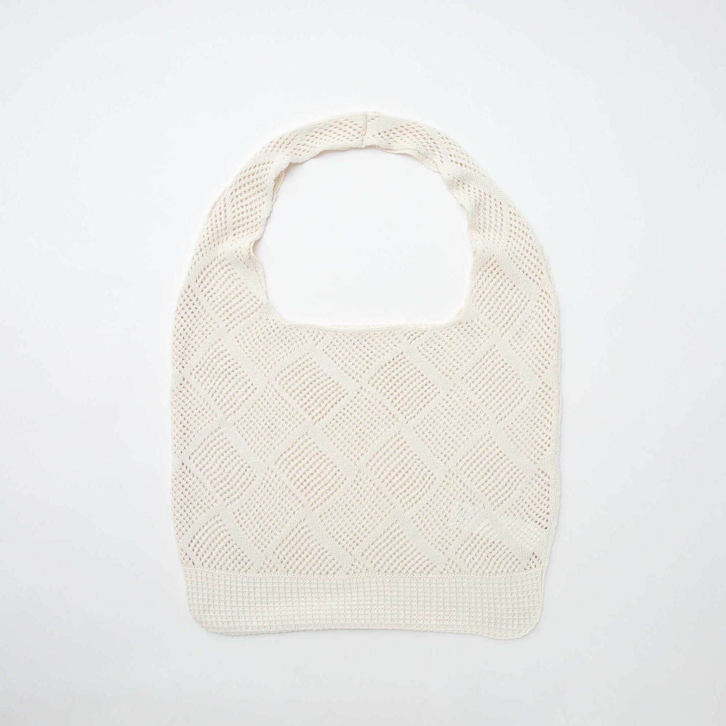 Sac bandoulière en crochet BEIGE