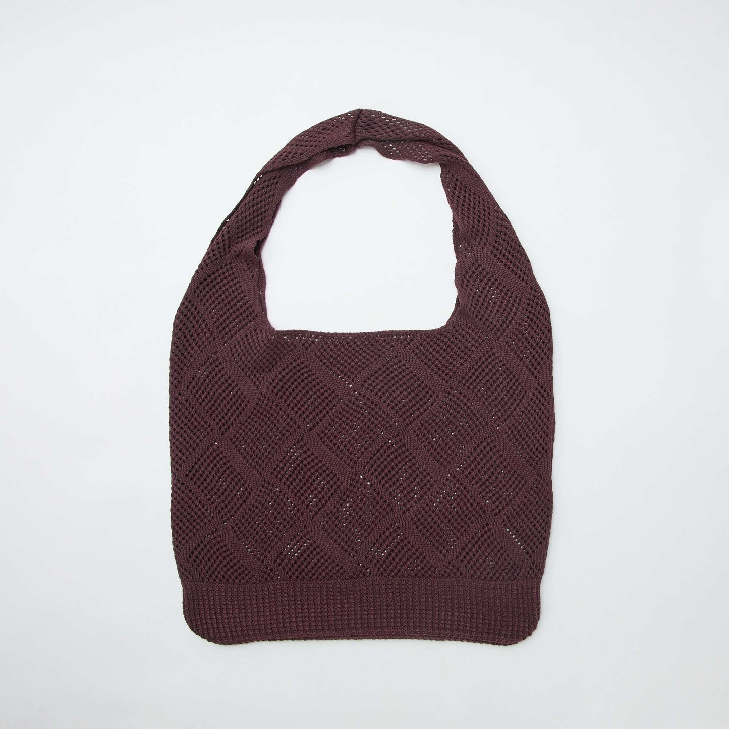 Sac bandoulière en crochet VIOLET