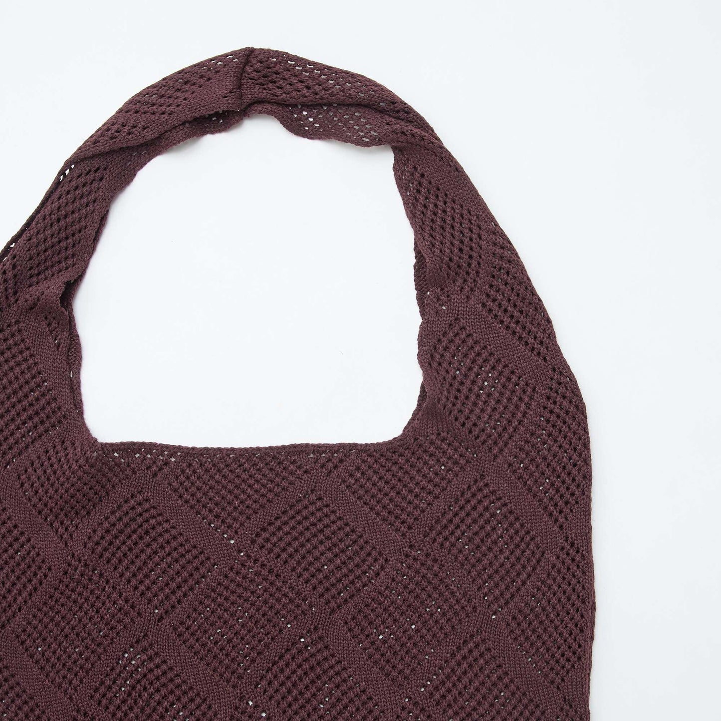 Sac bandoulière en crochet VIOLET