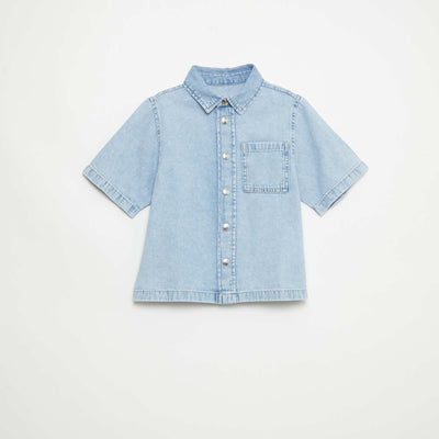 Chemise en jean BLEU
