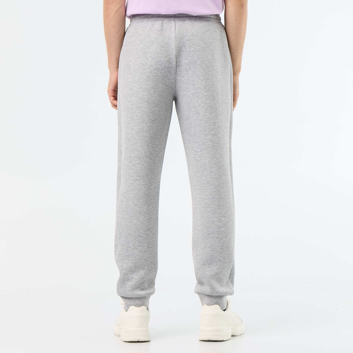 Pantalon jogging avec poches zippées GRIS