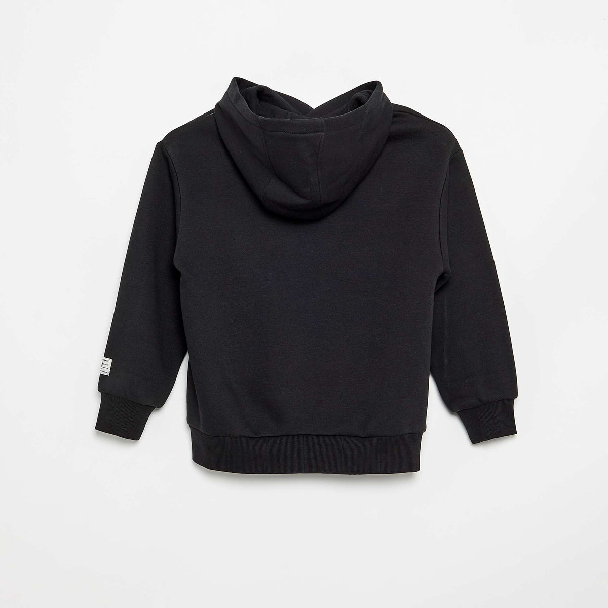 Sweat à capuche imprimé NOIR