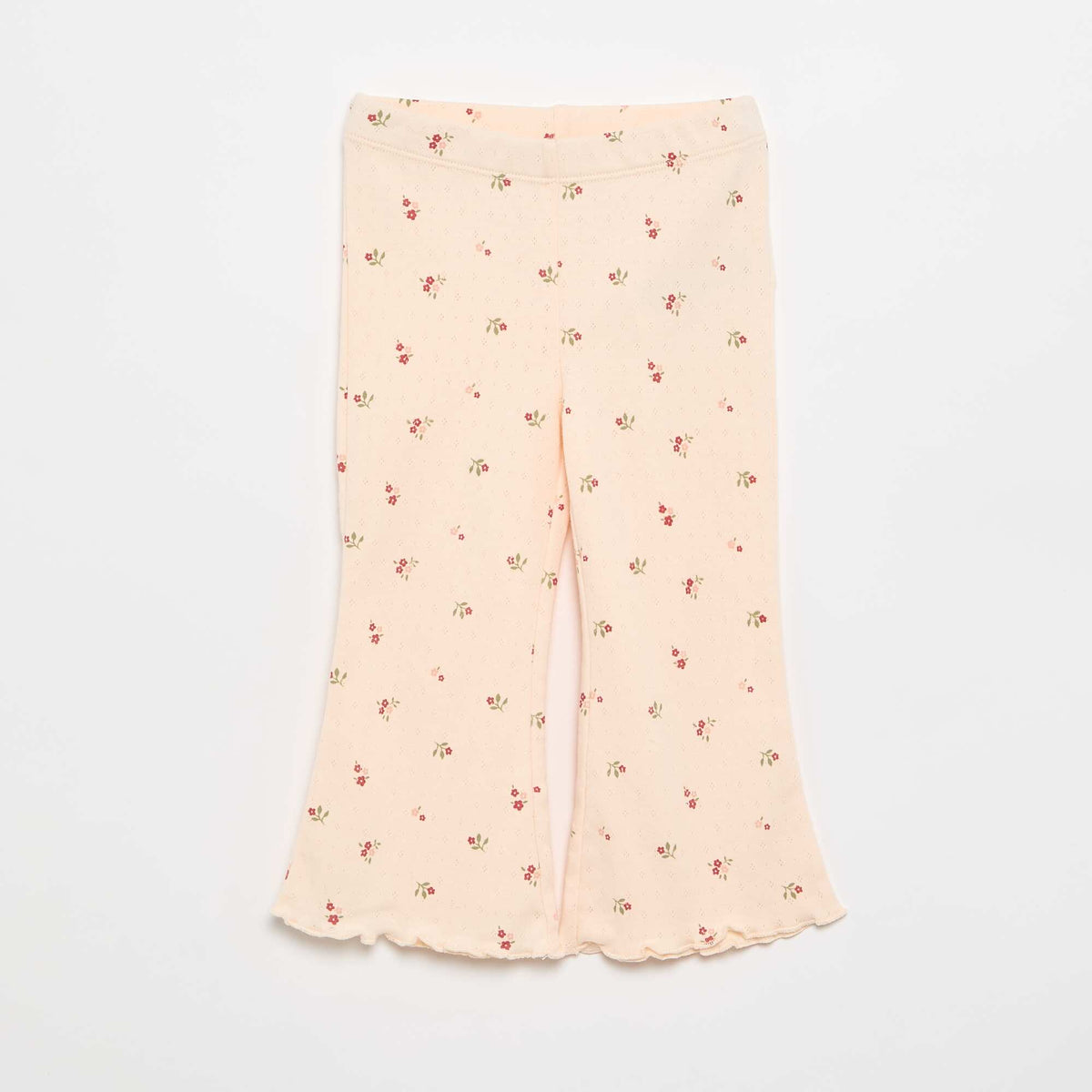 T-shirt en maille pointelle + pantalon - 2 pièces ROSE
