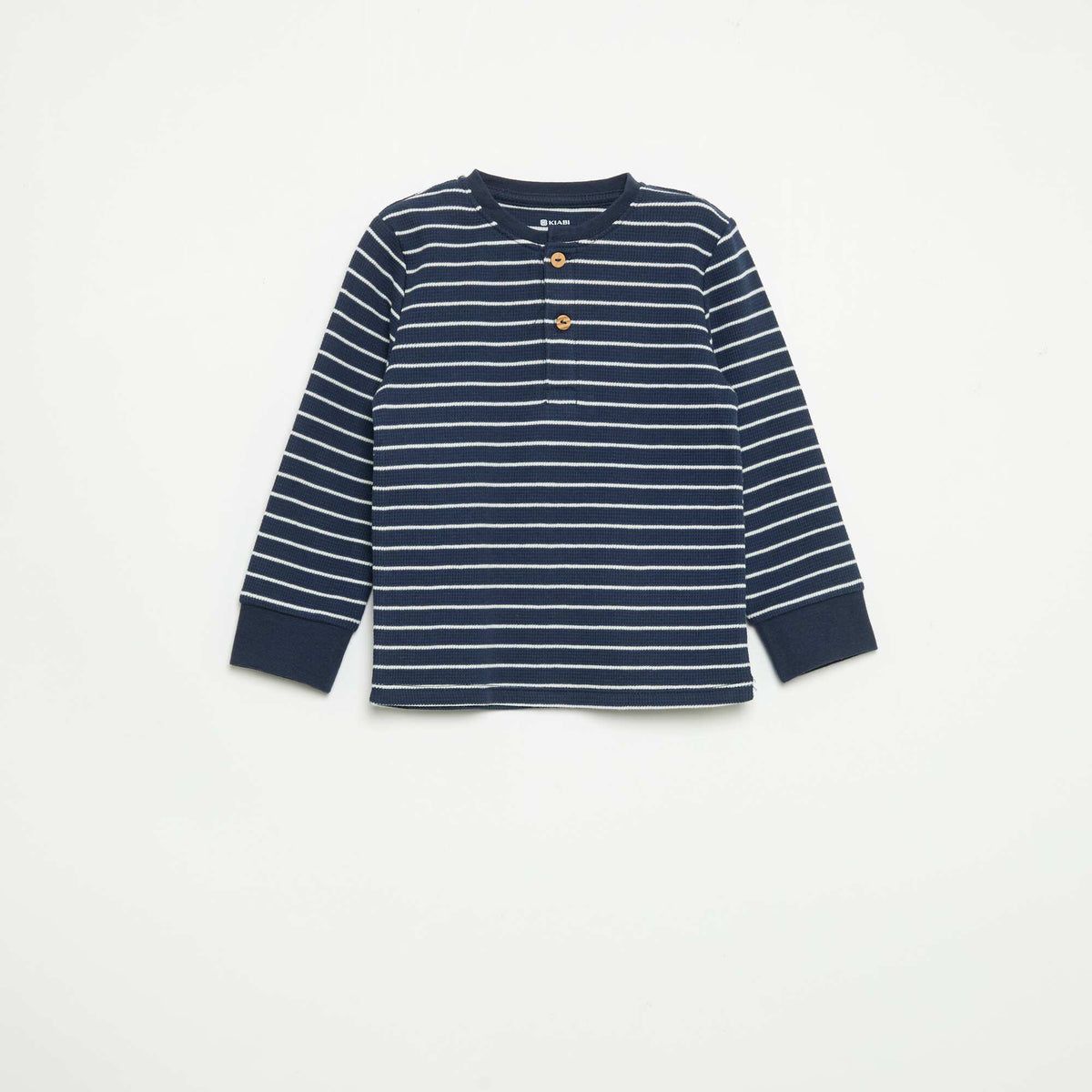 Pyjama 2 pièces - T-shirt à manches longues + pantalon BLEU