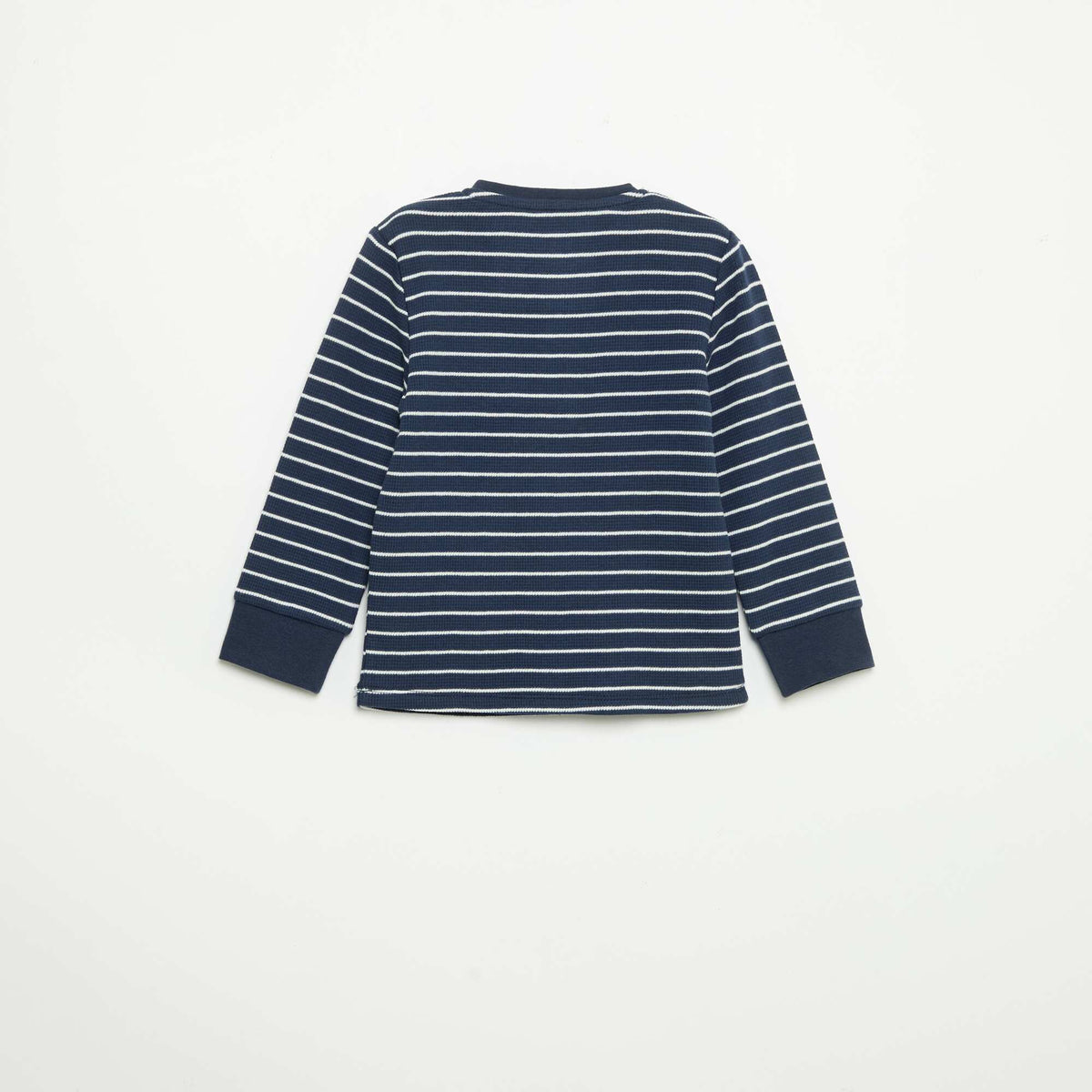 Pyjama 2 pièces - T-shirt à manches longues + pantalon BLEU