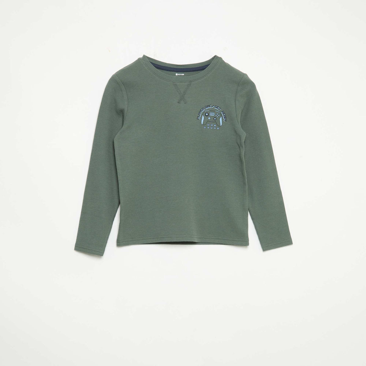 Pyjama 2 pièces - T-shirt à manches longues + pantalon VERT