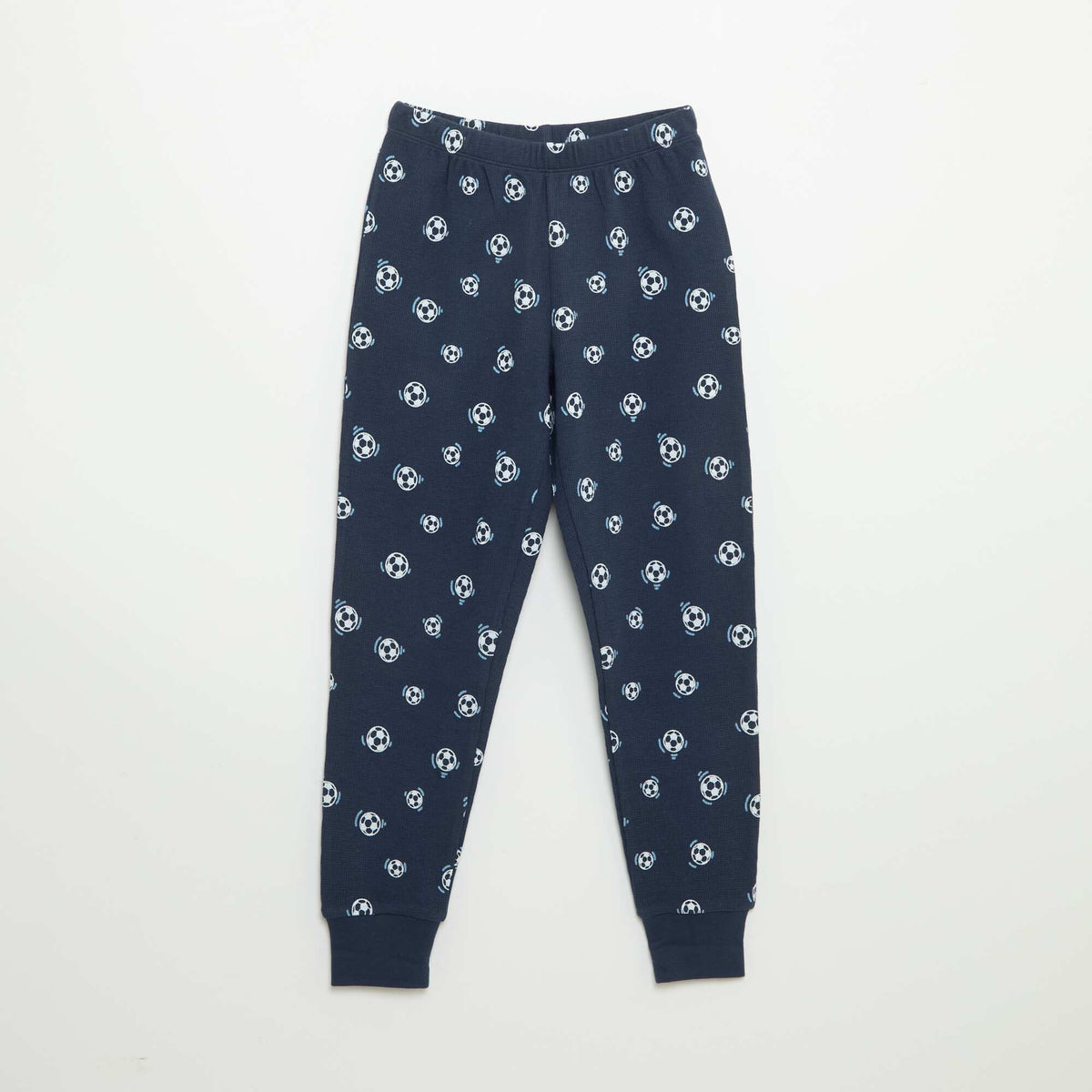 Pyjama 2 pièces - T-shirt à manches longues + pantalon BLEU