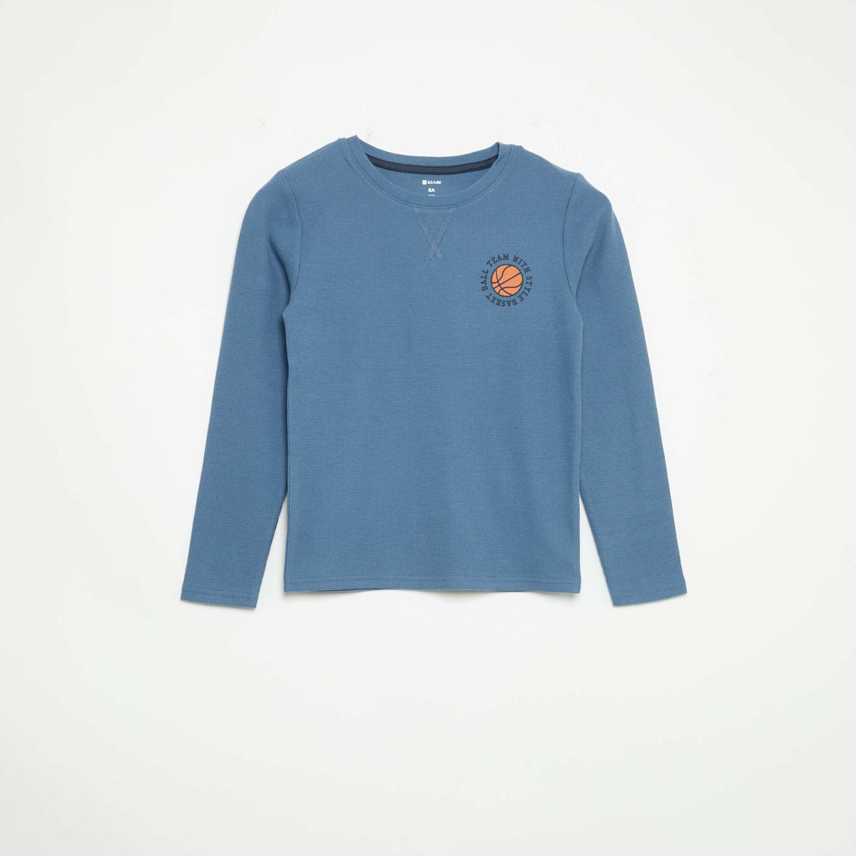 Pyjama 2 pièces - T-shirt à manches longues + pantalon BLEU