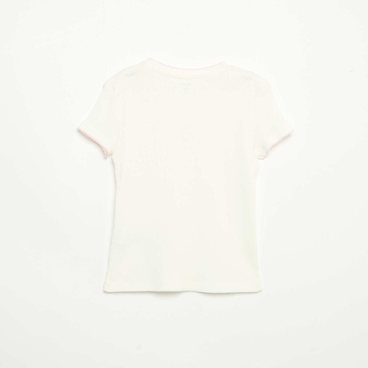 Pyjama 2 pièces - T-shirt à manches courtes + pantalon rayé ROSE