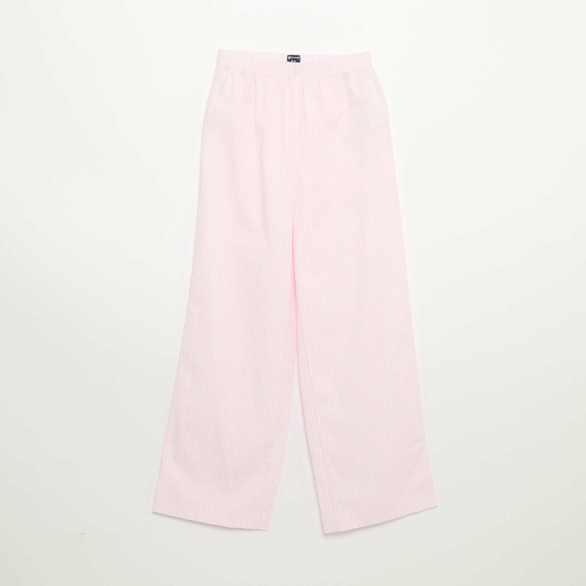 Pyjama 2 pièces - T-shirt à manches courtes + pantalon rayé ROSE
