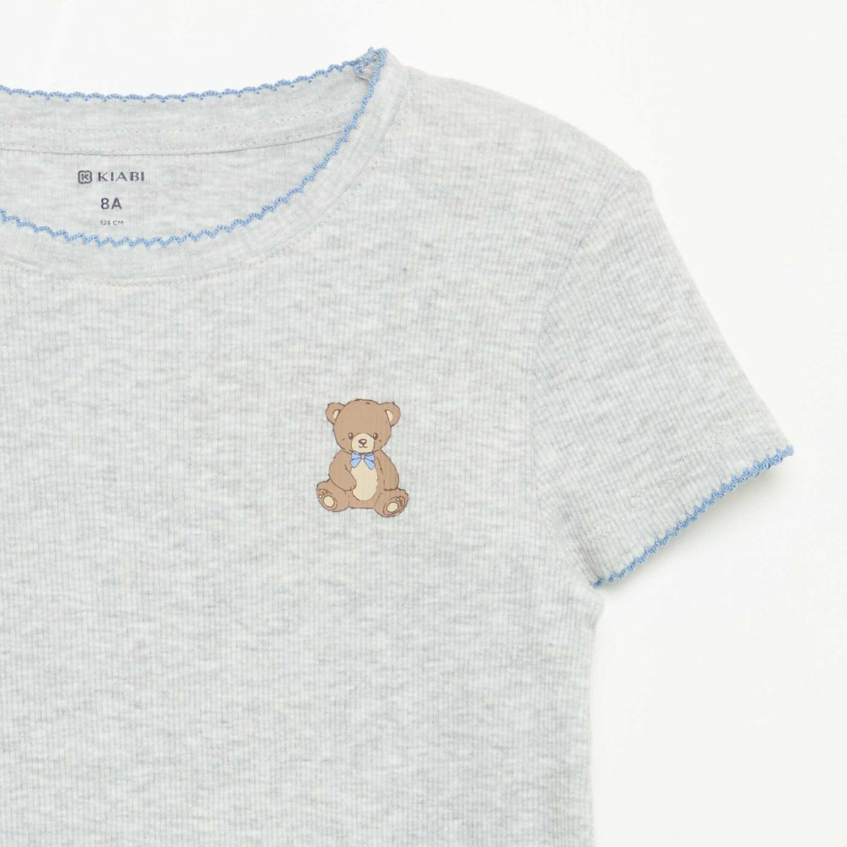Pyjama 2 pièces - T-shirt à manches courtes + pantalon rayé BLEU