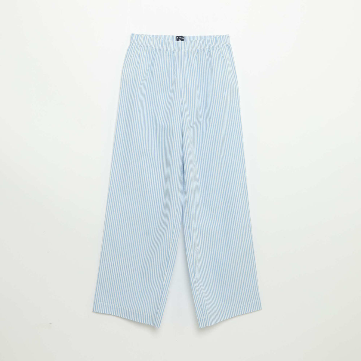 Pyjama 2 pièces - T-shirt à manches courtes + pantalon rayé BLEU