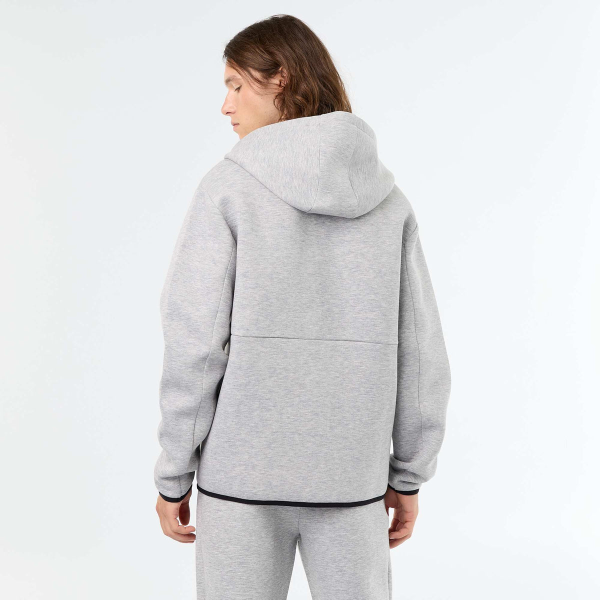 Sweat type néoprène à capuche GRIS