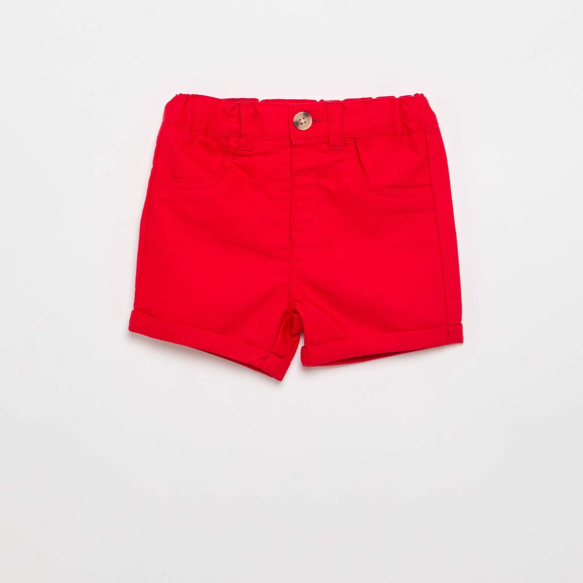 Ensemble de cérémonie 4 pièces - Chemise + gilet + noeud papillon + short ROUGE