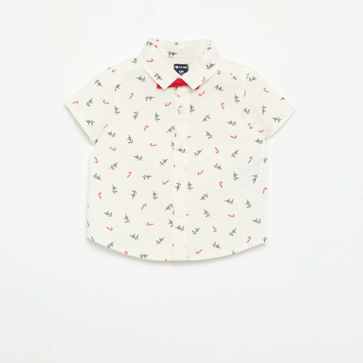 Ensemble 2 pièces - chemise + nœud papillon BLANC