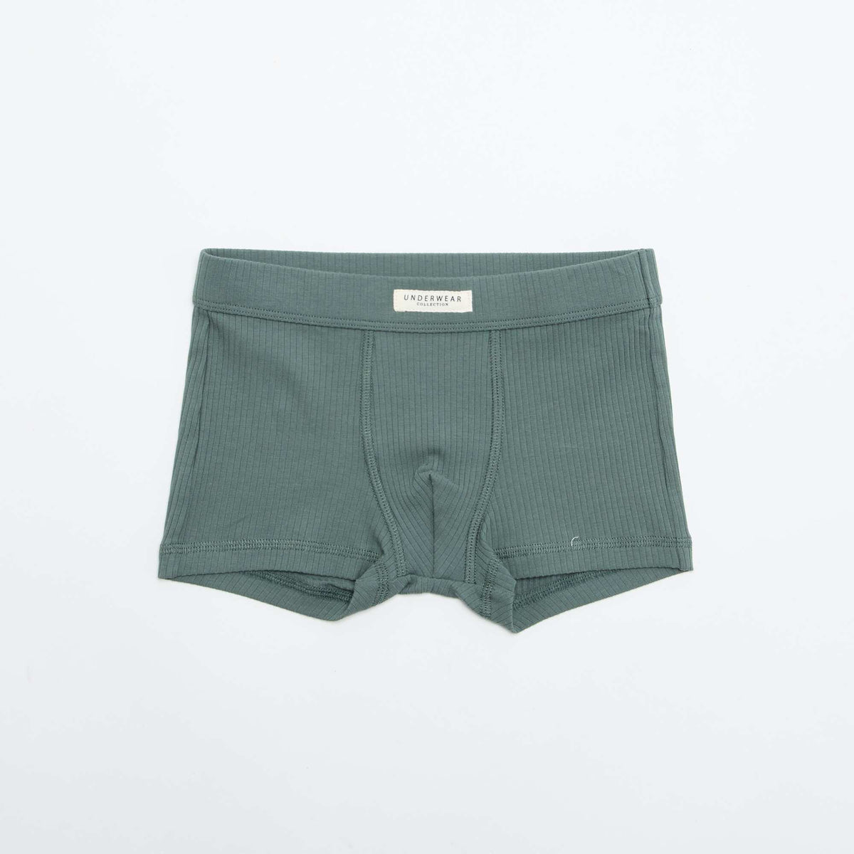 Lot de 3 boxers unis VERT