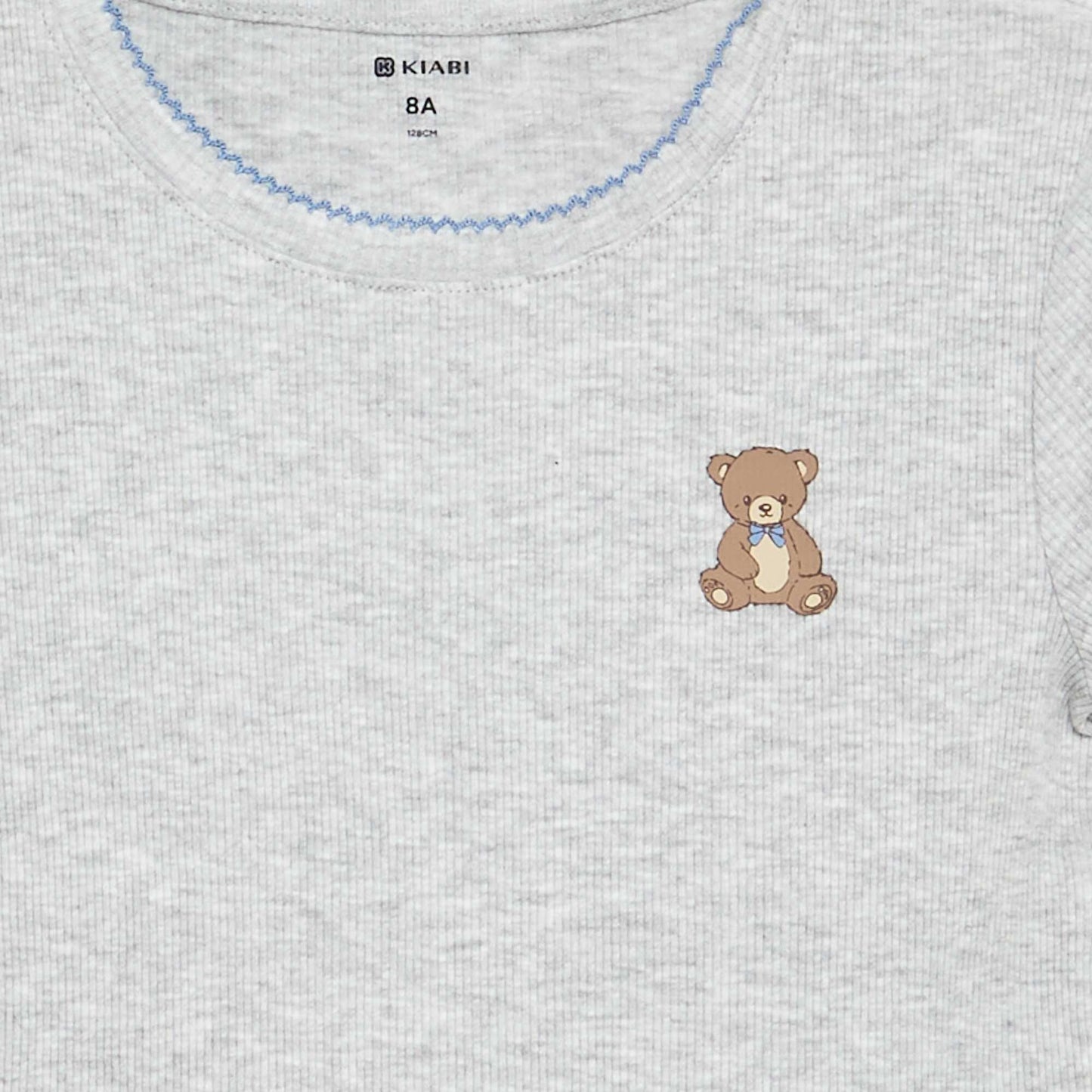Pyjama 2 pièces en coton BLEU