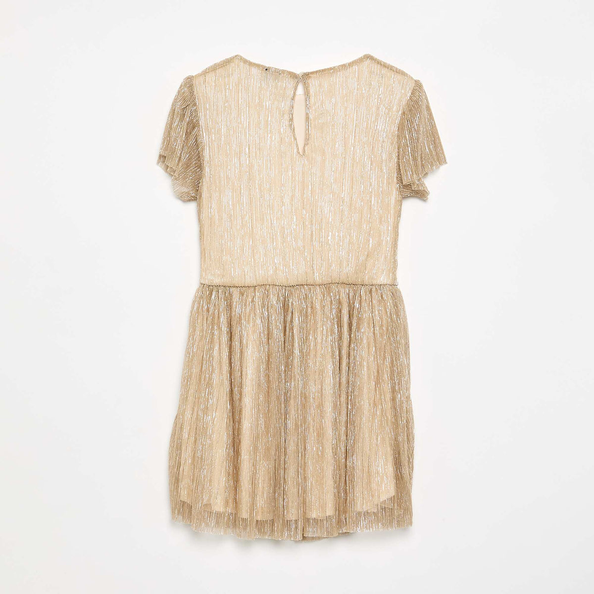 Robe de cérémonie dorée BEIGE