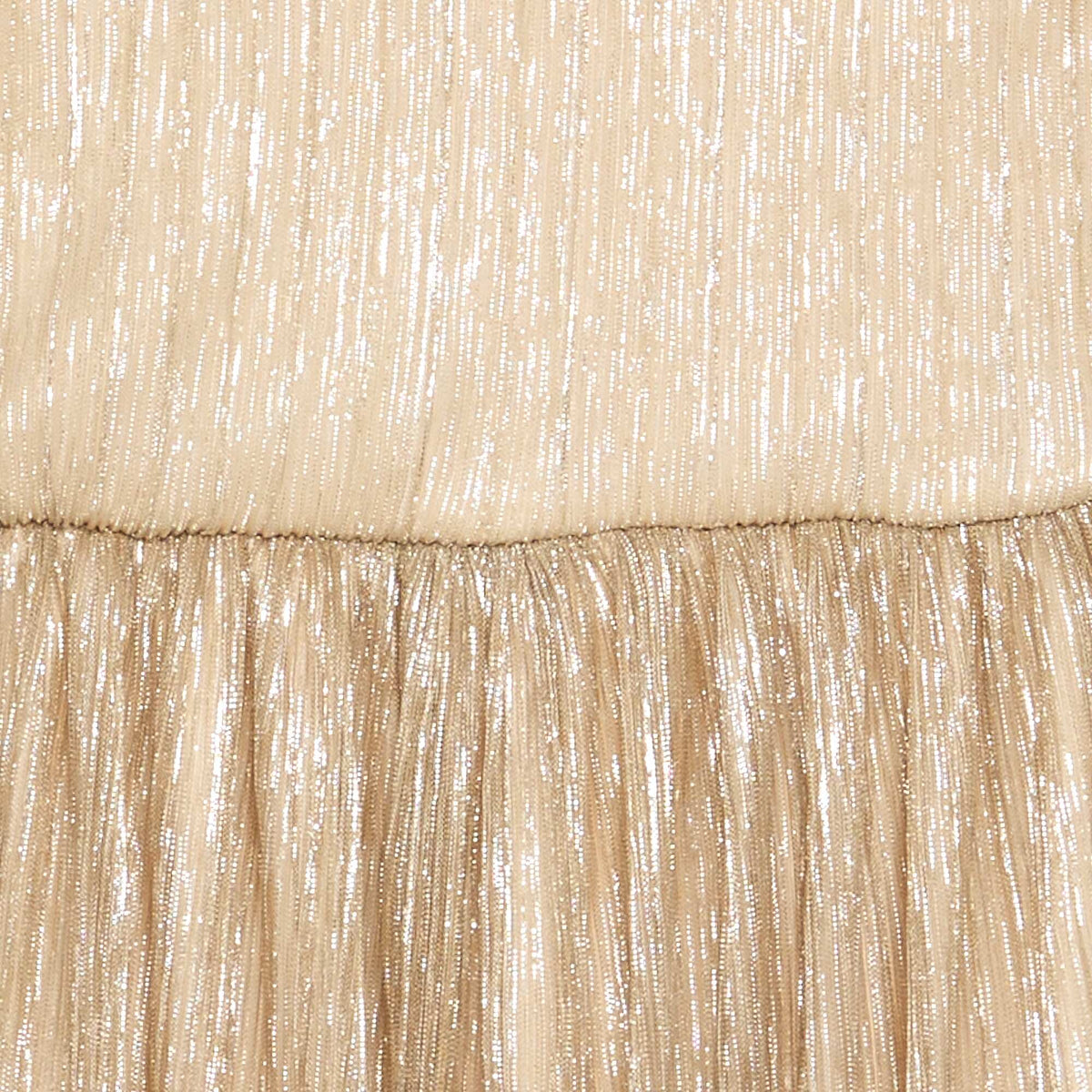 Robe de cérémonie dorée BEIGE