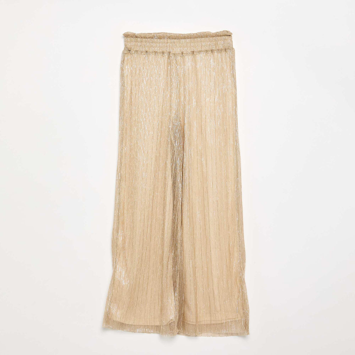 Pantalon de cérémonie doré BEIGE
