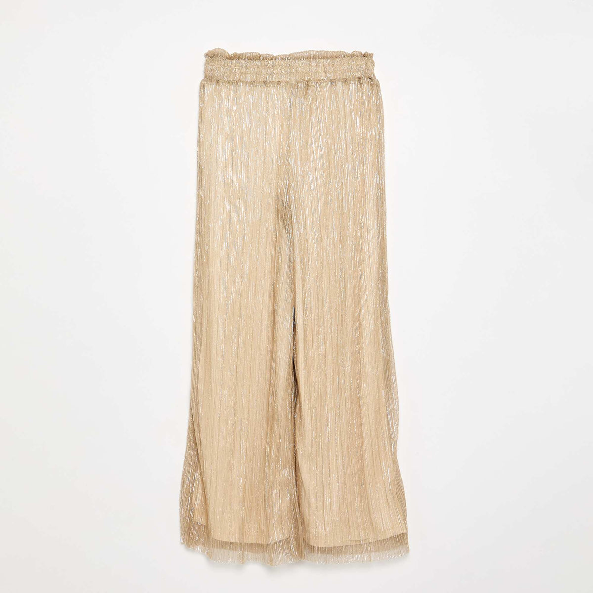 Pantalon de cérémonie doré BEIGE