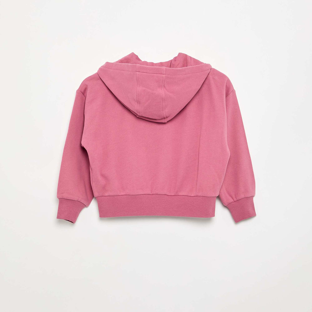 Sweat zippé à capuche ROSE
