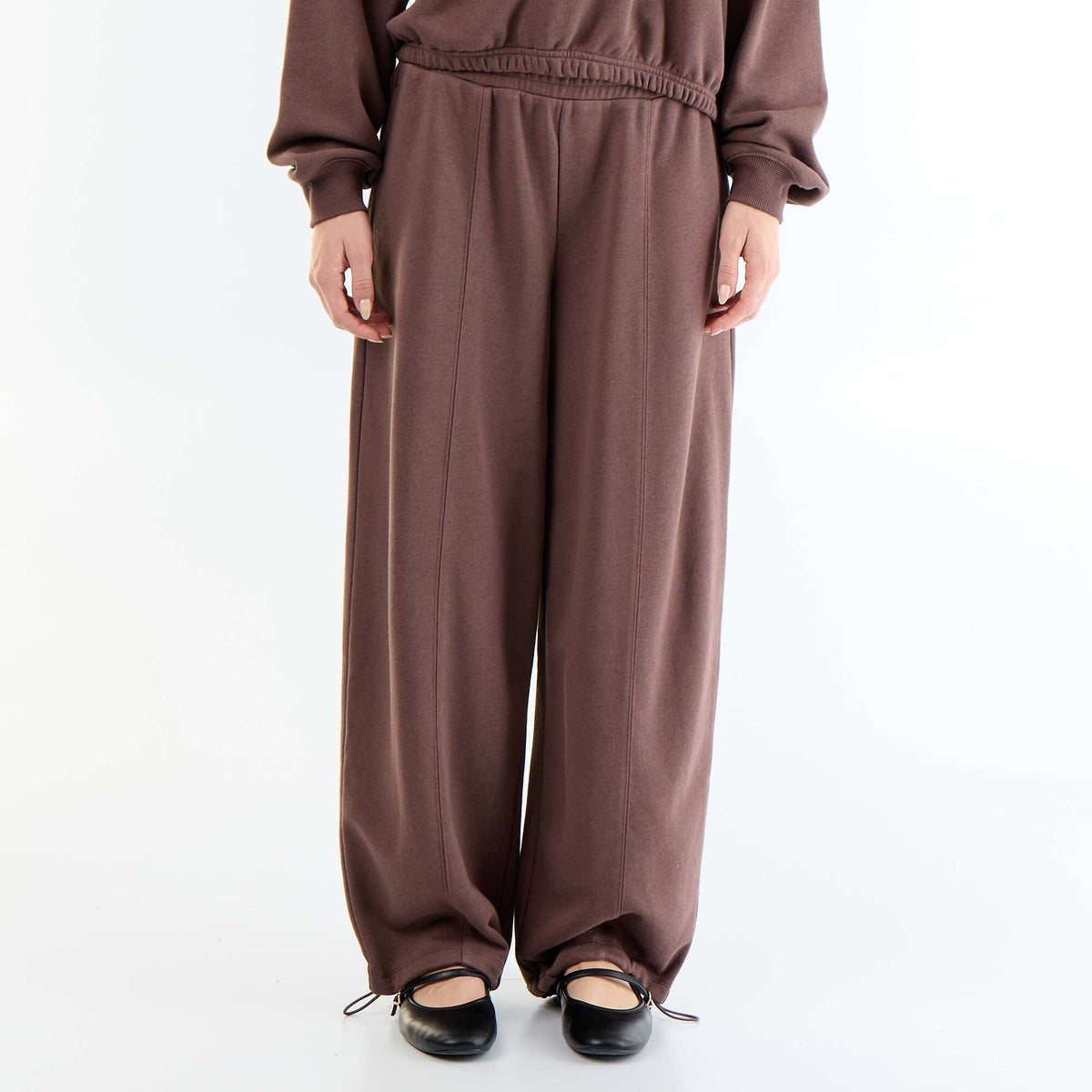 Jogging de sport large MARRON