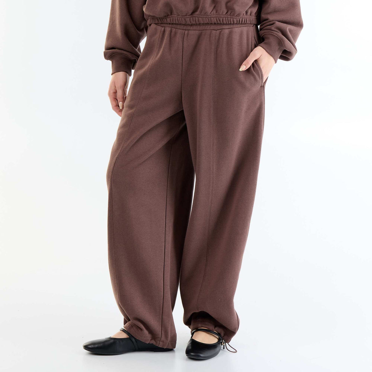 Jogging de sport large MARRON