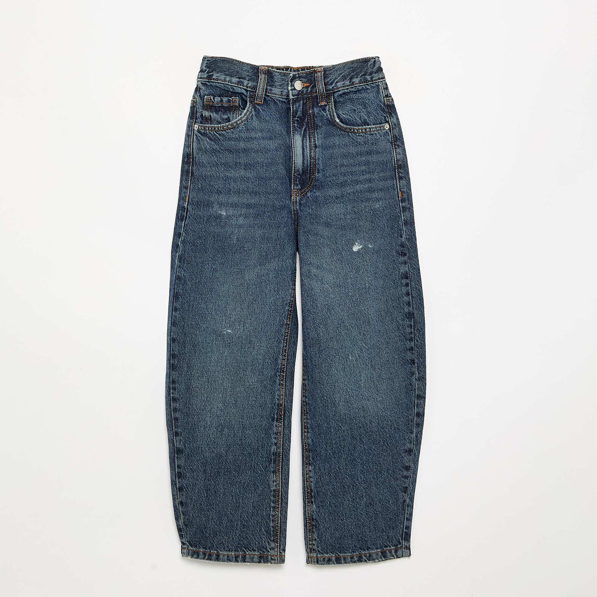 Pantalon en jean large BLEU
