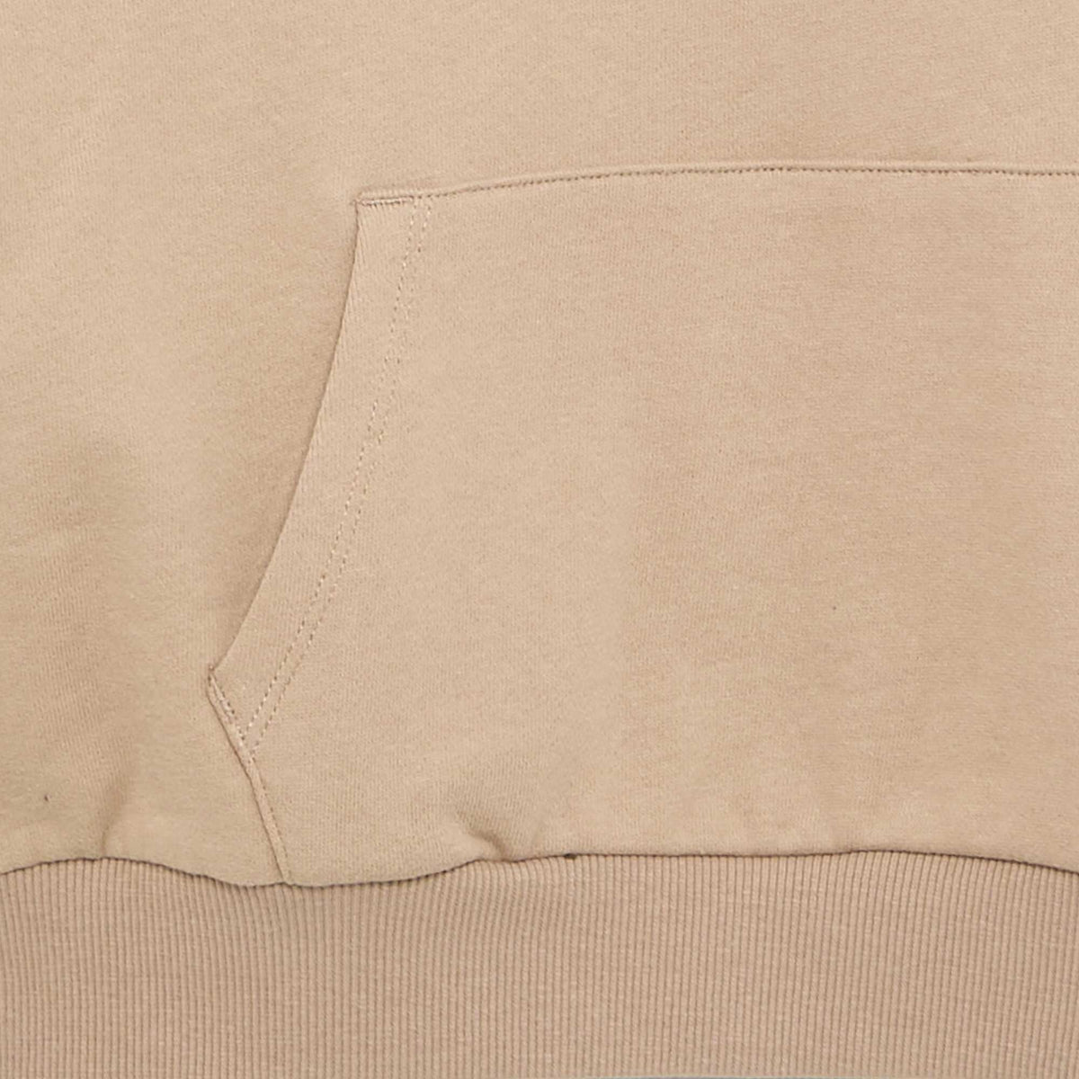Sweat à capuche avec poche kangourou BEIGE