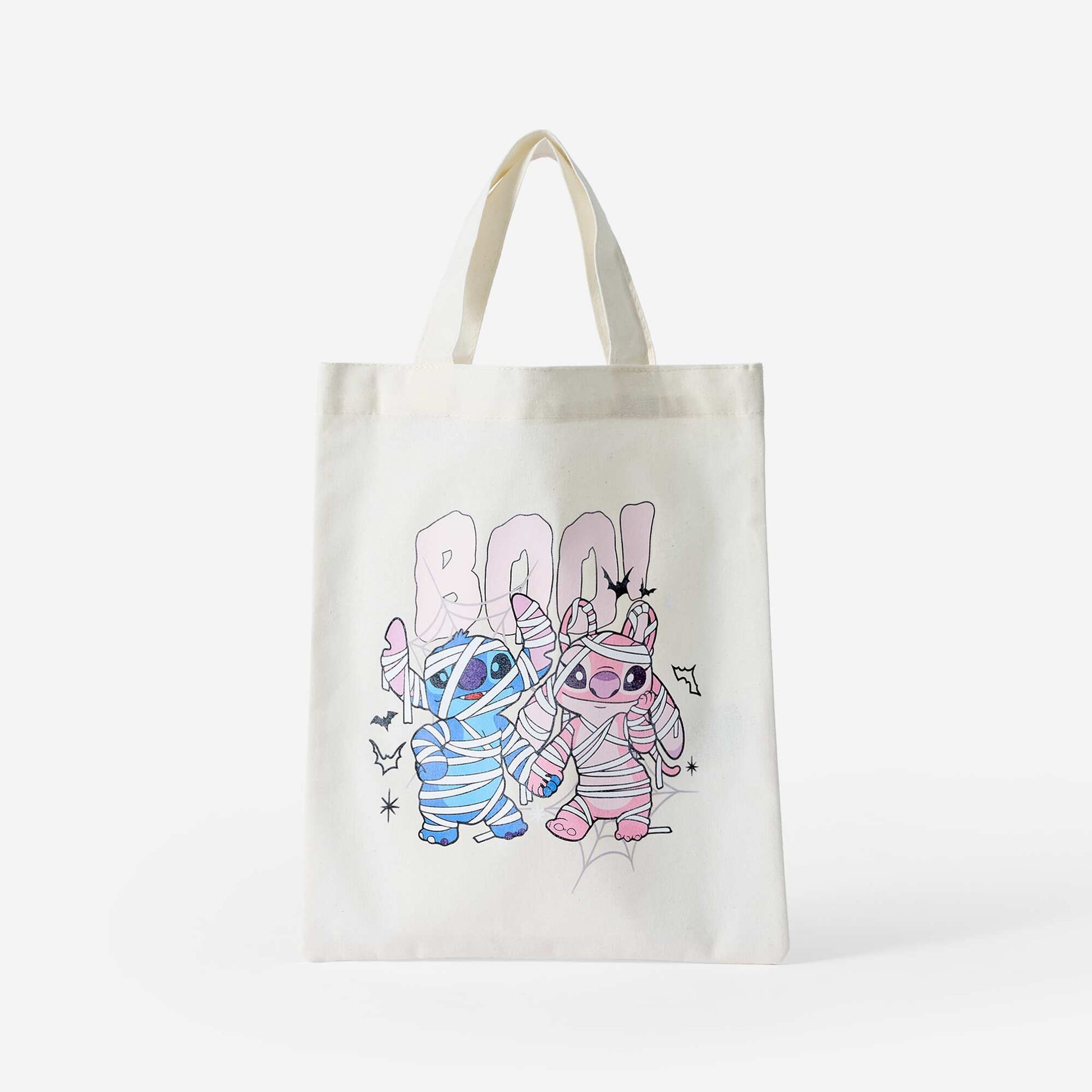 Tote bag / Sac à bonbons pour Halloween 'Stitch' 'Disney' NOIR