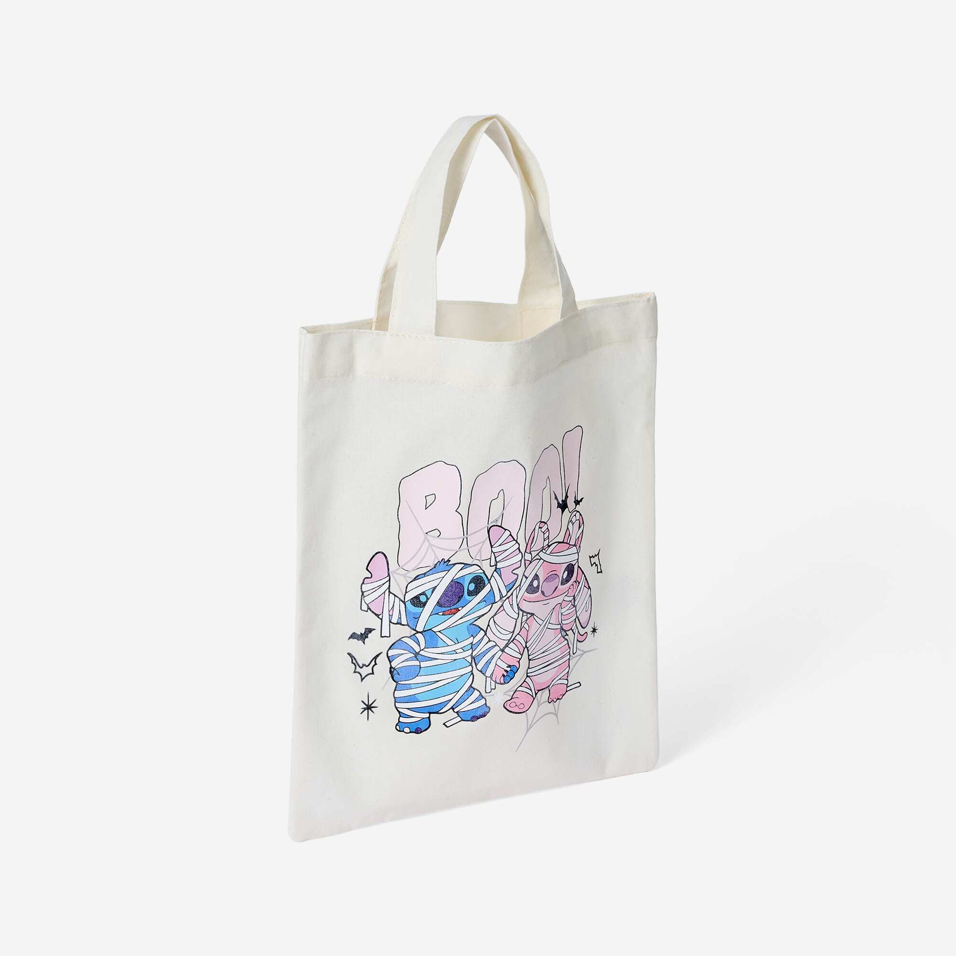 Tote bag / Sac à bonbons pour Halloween 'Stitch' 'Disney' NOIR