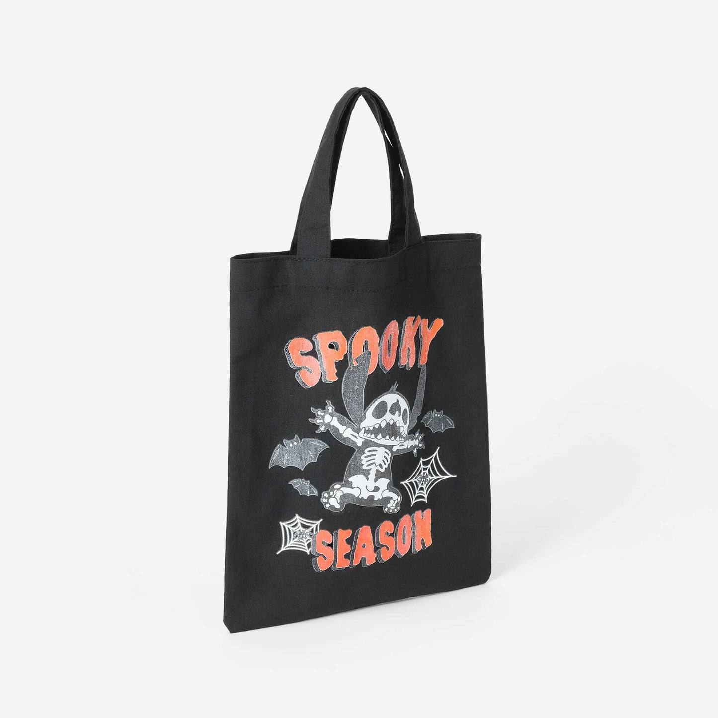 Tote bag / Sac à bonbons pour Halloween 'Stitch' 'Disney' NOIR