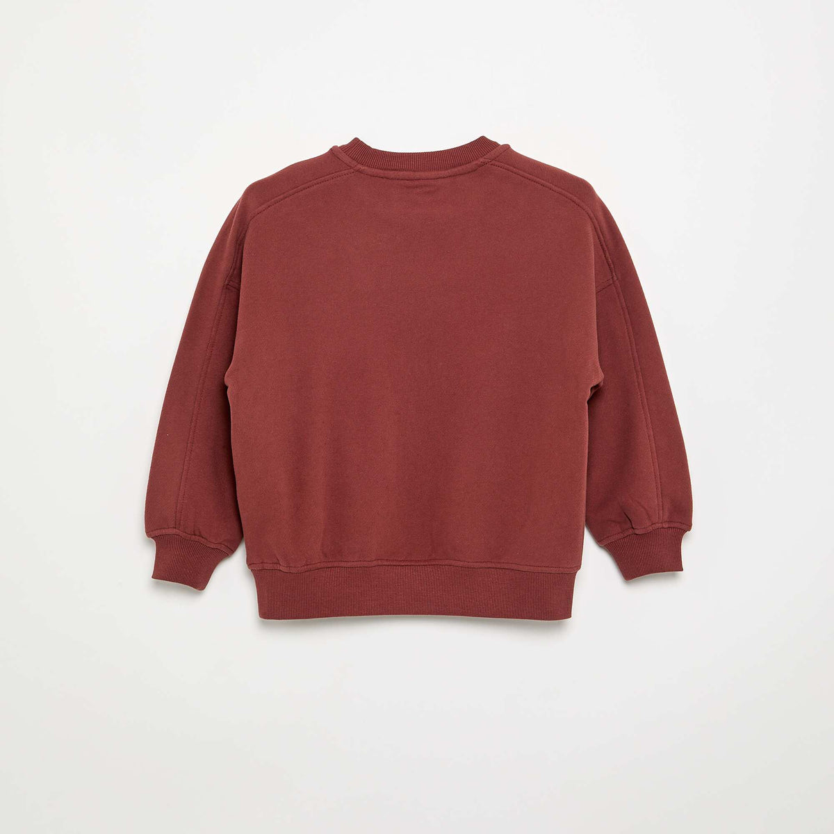 Sweat oversize imprimé ROUGE