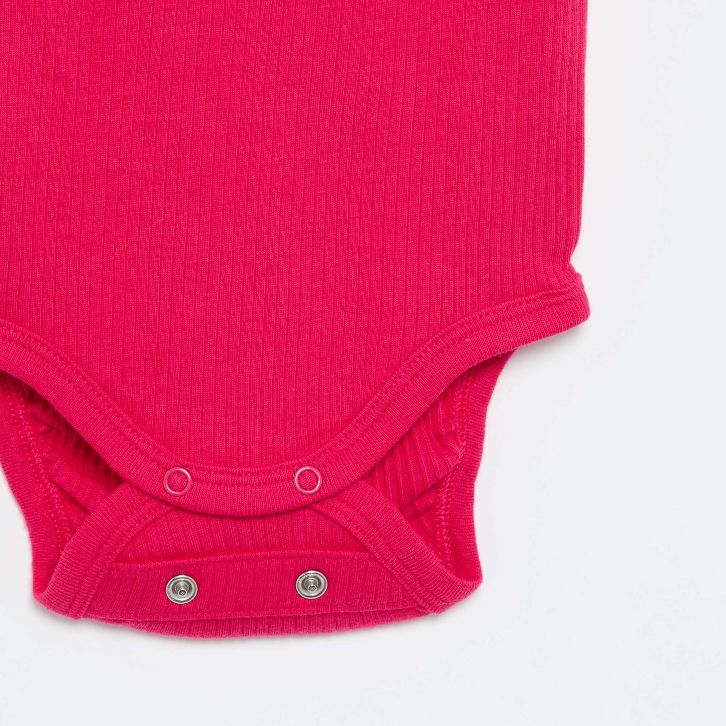 Lot de 2 bodies côtelés ROUGE