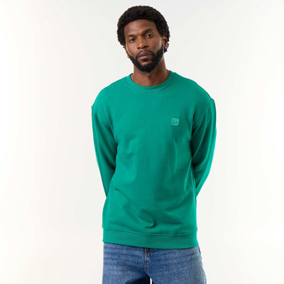Sweat à col rond - Kiabi VERT