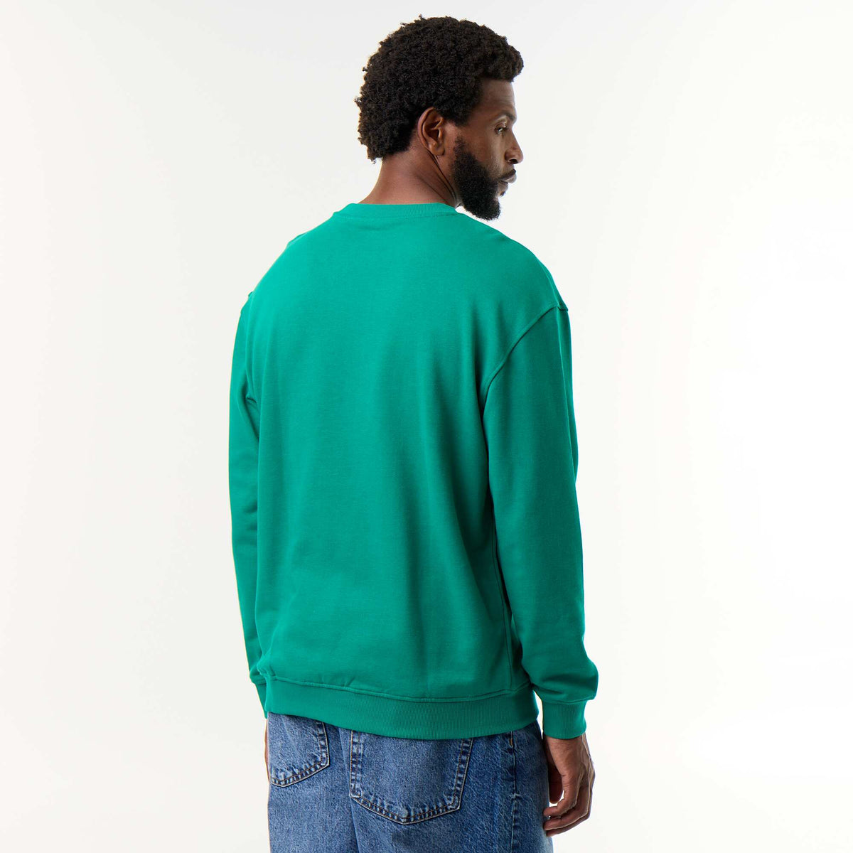 Sweat à col rond - Kiabi VERT