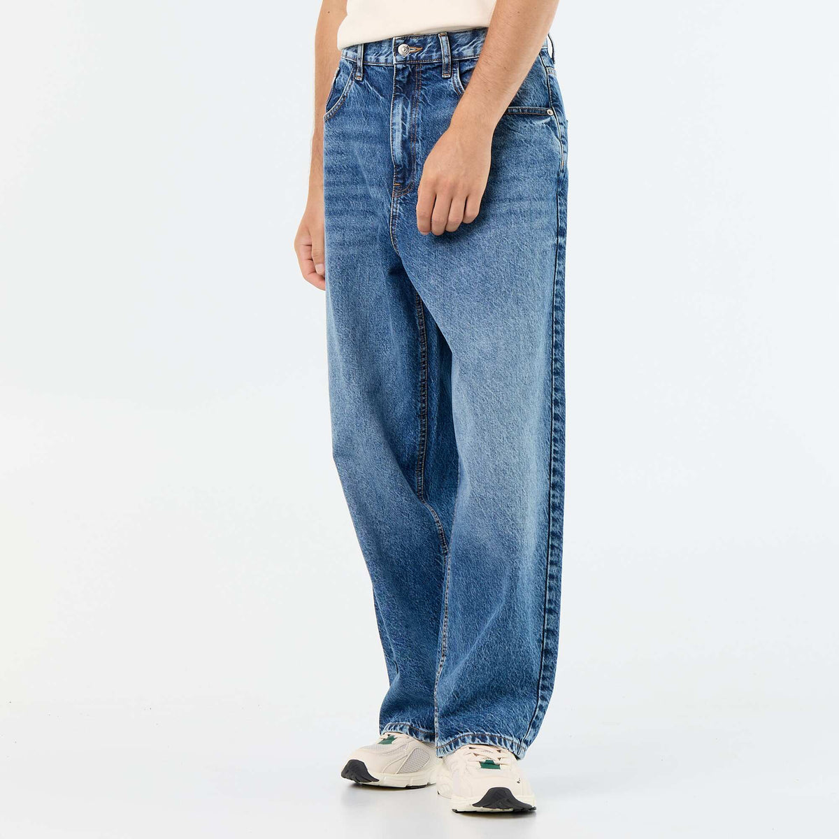 Jean coupe super baggy BLEU