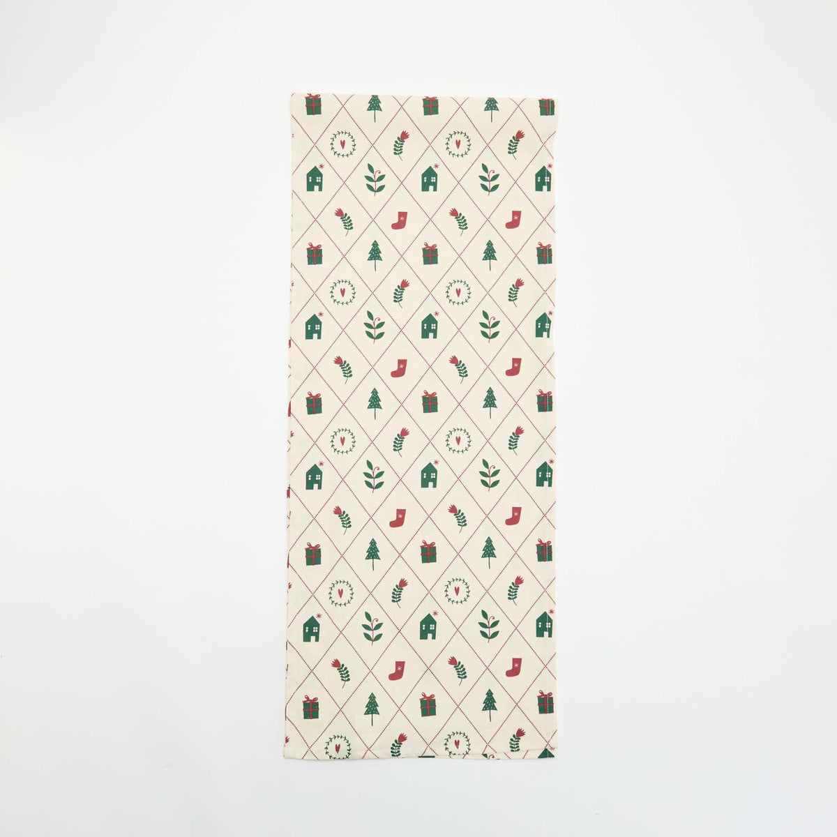 Chemin de table 'Noël' - KIABI Home ECRU