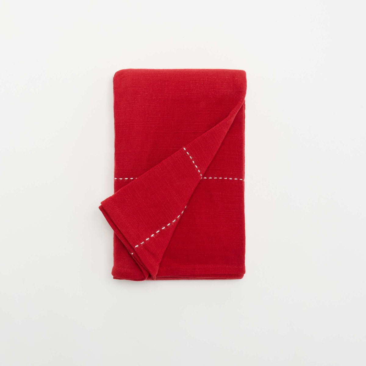 Nappe de Noël unie - KIABI Home ROUGE