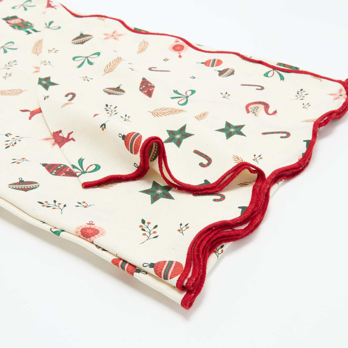 Nappe de Noël - KIABI Home ECRU