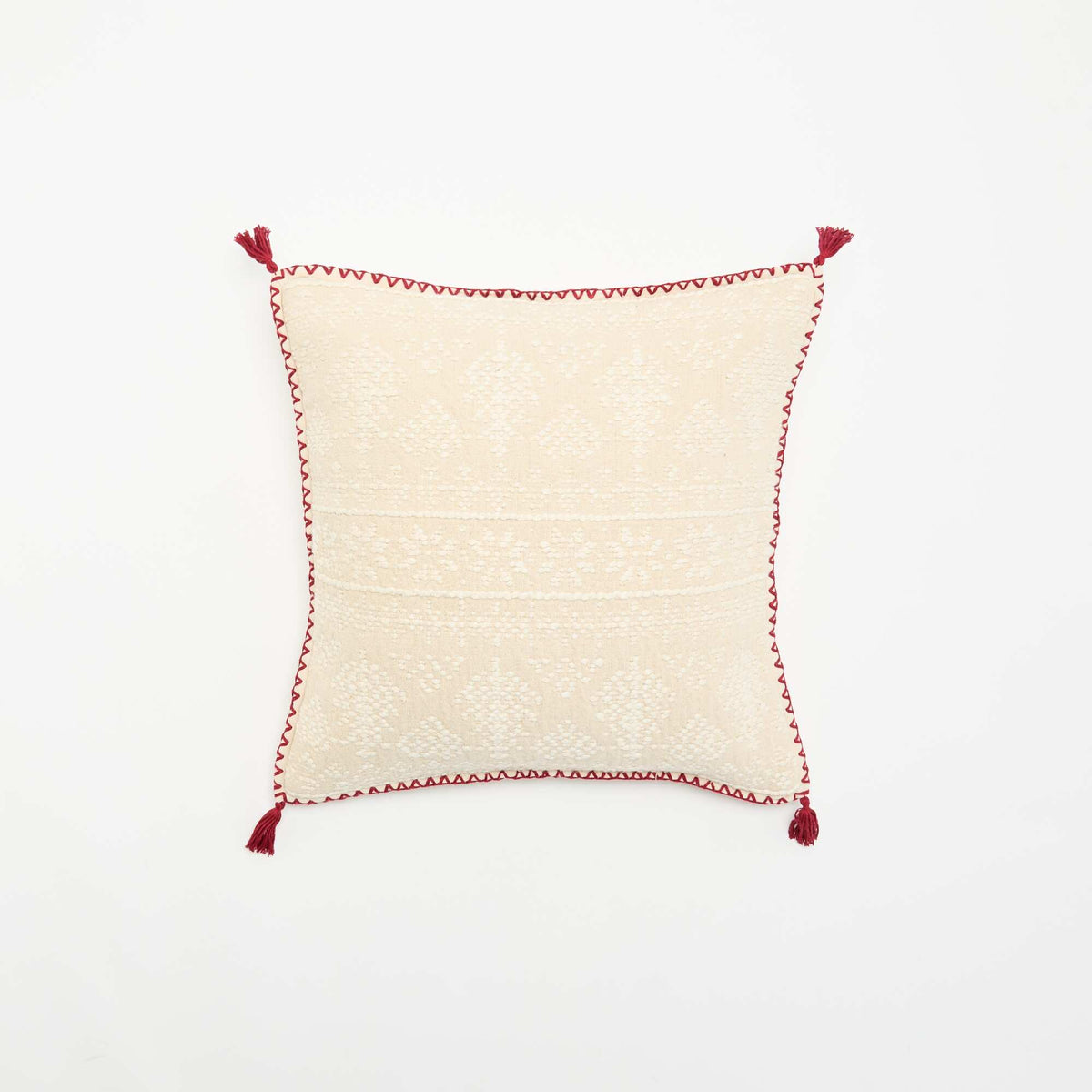 Housse de coussin brodée pour Noël - KIABI Home ECRU