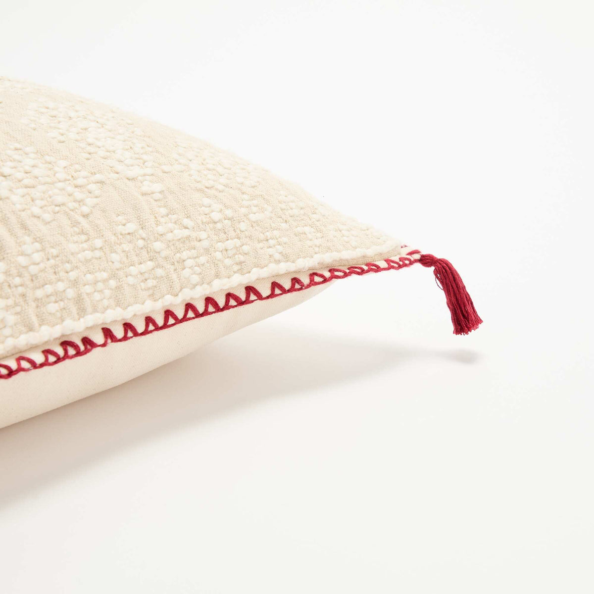 Housse de coussin brodée pour Noël - KIABI Home ECRU