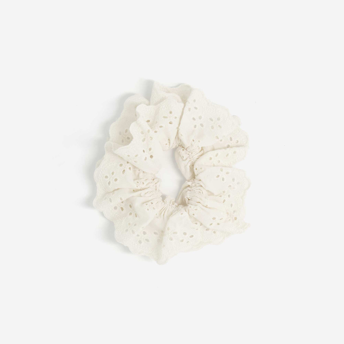 Chouchou pour cheveux BLANC
