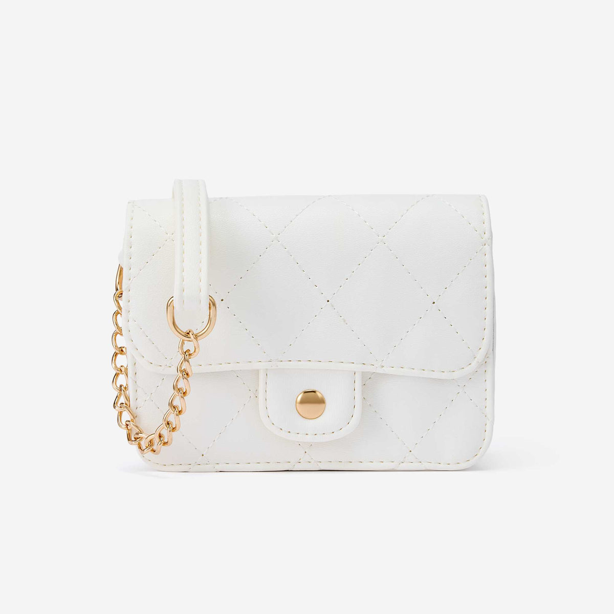 Sac à main avec bandoulière réglable BLANC