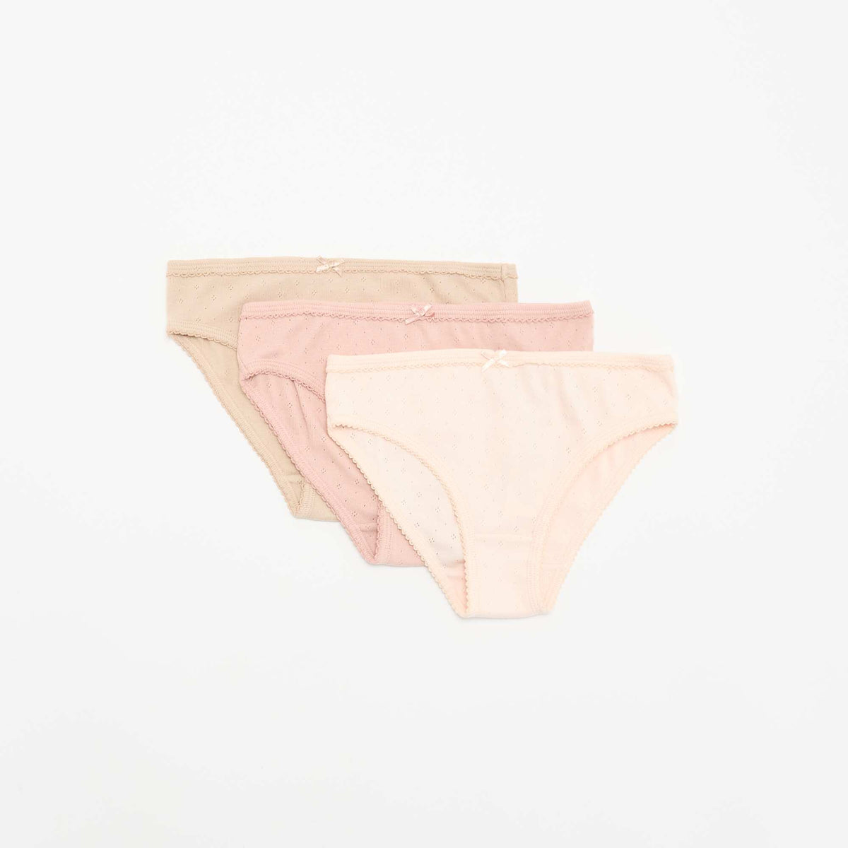 Lot de 3 culottes fantaisies BEIGE
