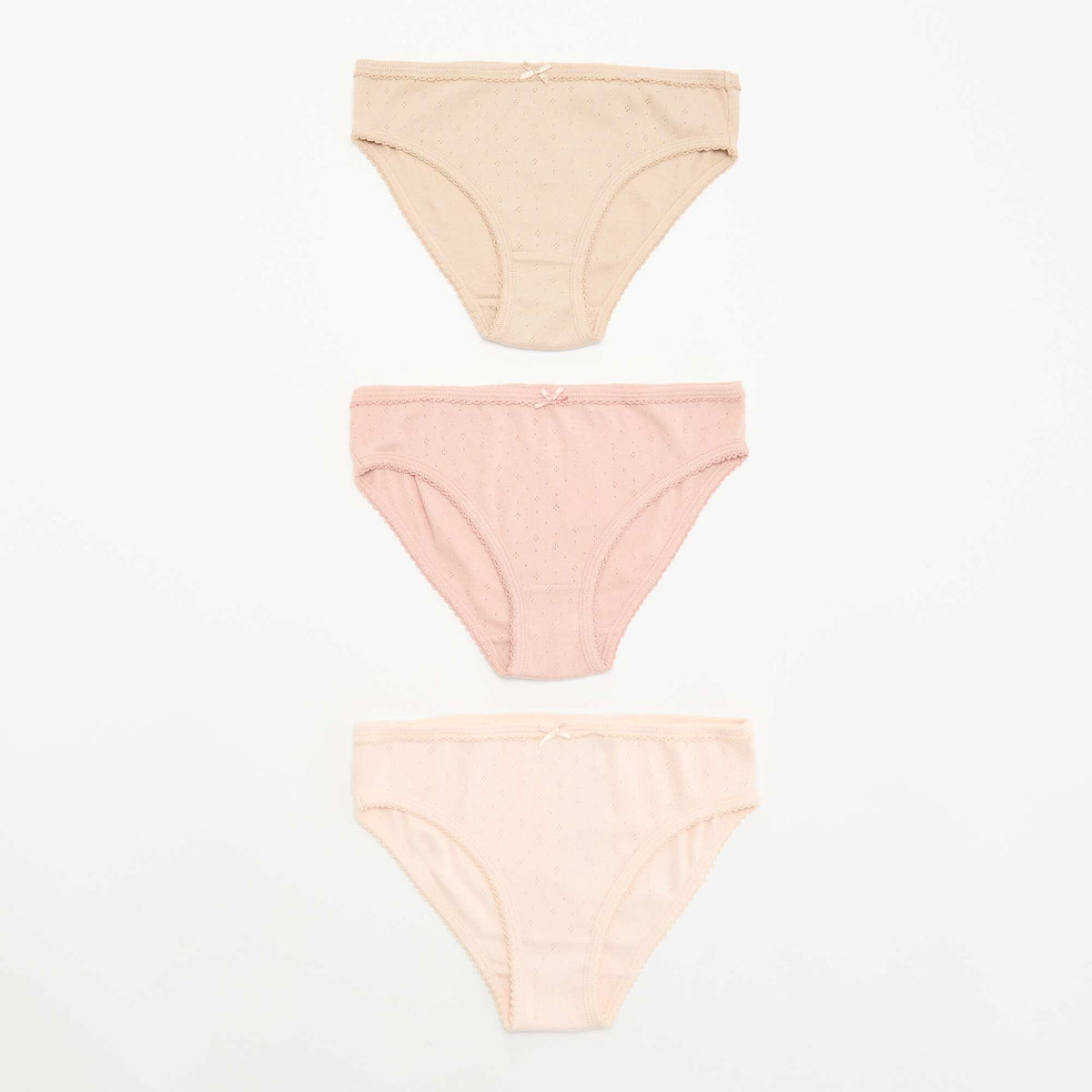Lot de 3 culottes fantaisies BEIGE