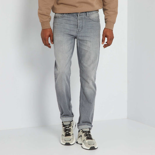 Jean regular - L32 Gris